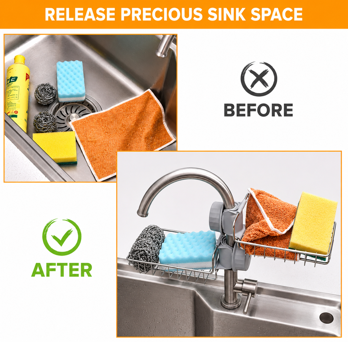 Balvint™ kitchen sink holder