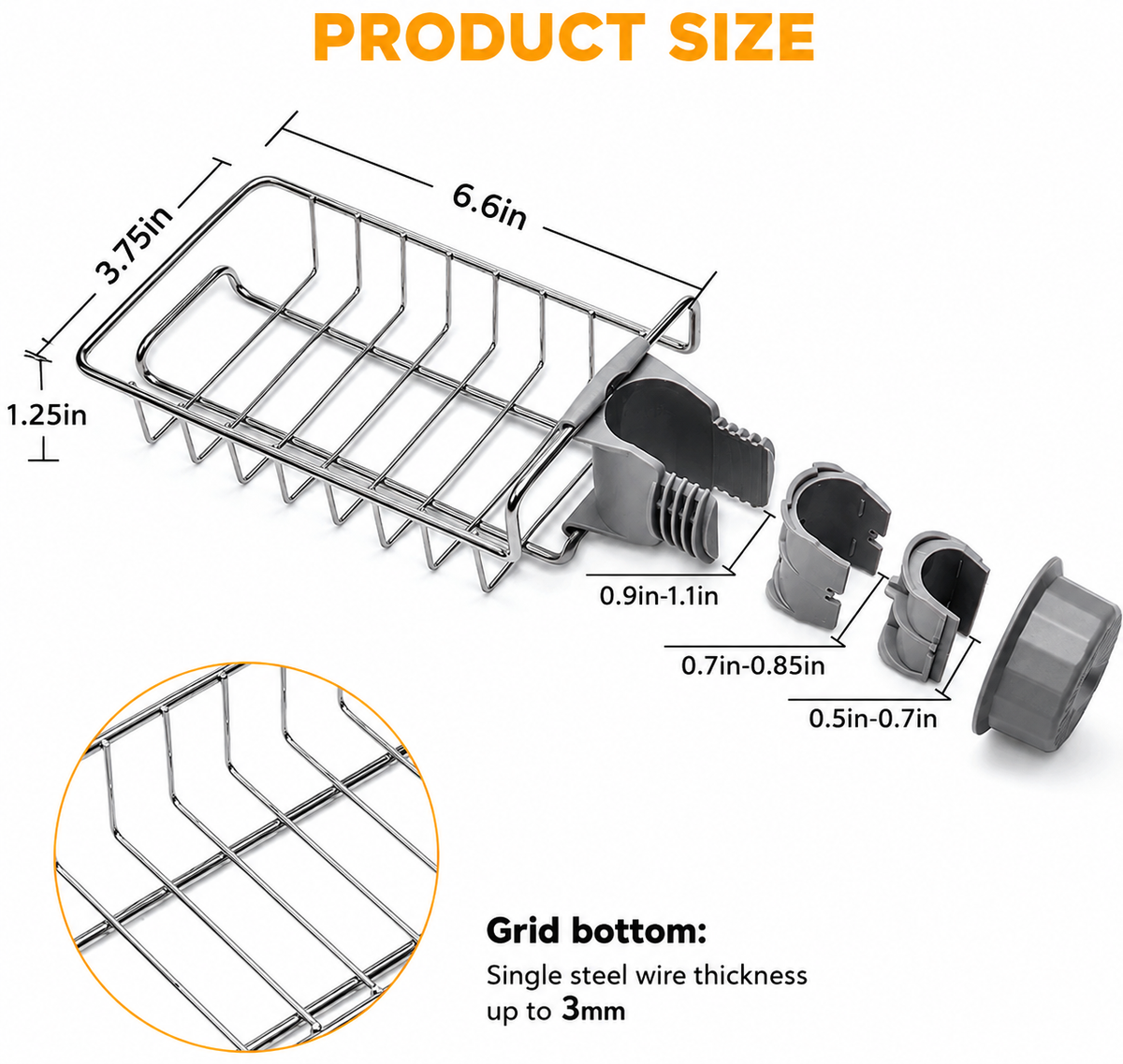 Balvint™ kitchen sink holder